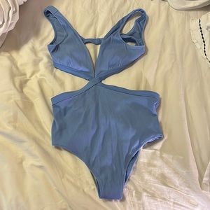Aerie cutout one piece bathing suit WORN ONCE